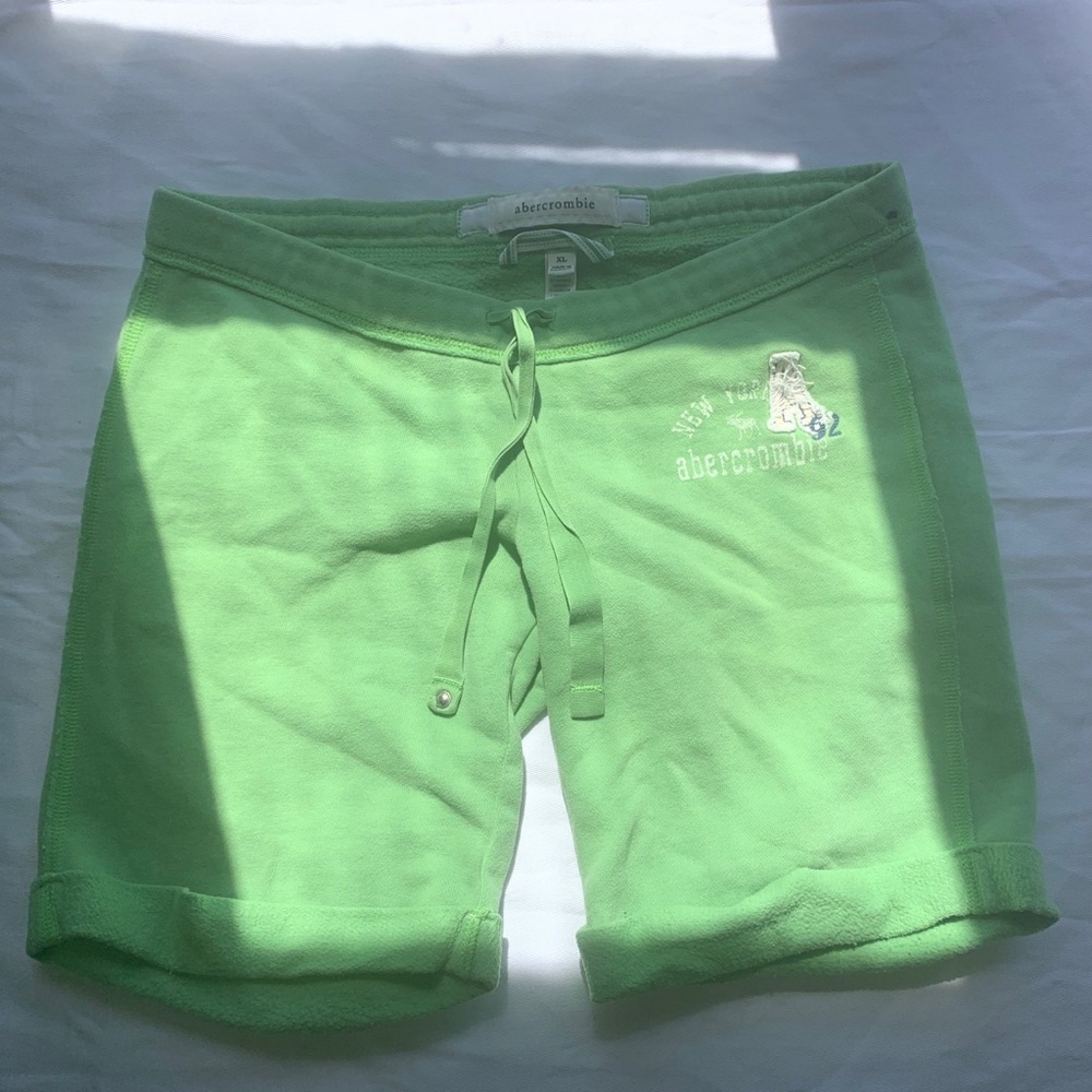 Abercrombie Cuffed Sweatpant Shorts